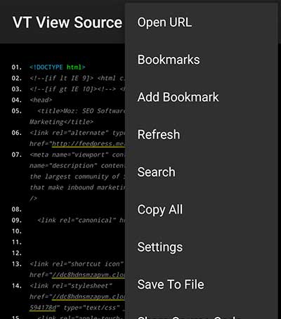 3 Cara Melihat Kode Page Source di Android
