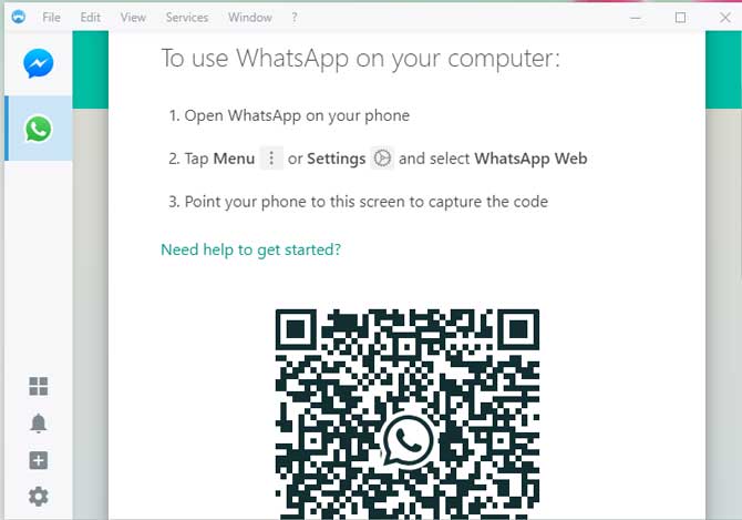 Cara Login QR Code WhatsApp Web